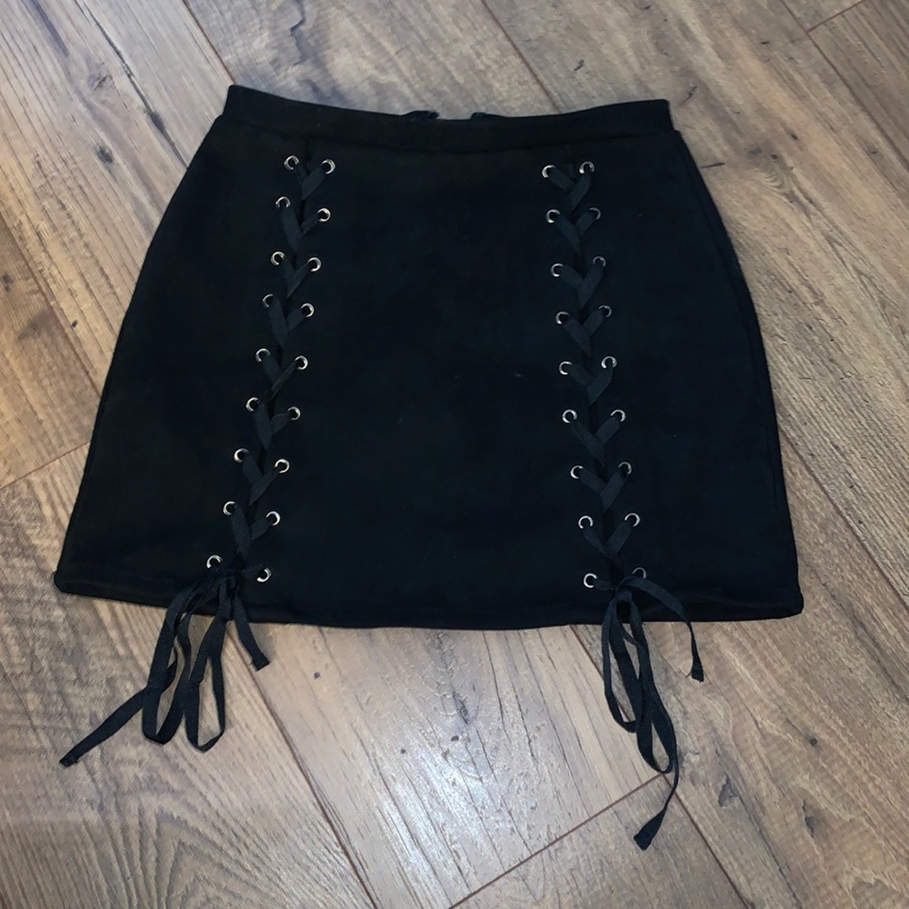 Black Lace Skirt
